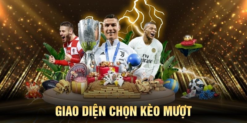 Giao diện chọn kèo cược ở KING88 dễ click chỉ trong vài giây