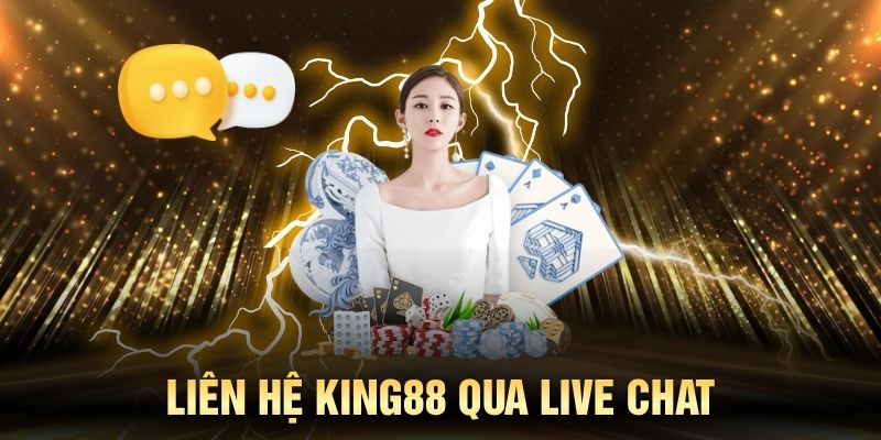 Nhà cái KING88 luôn có người trực live chat 24/24