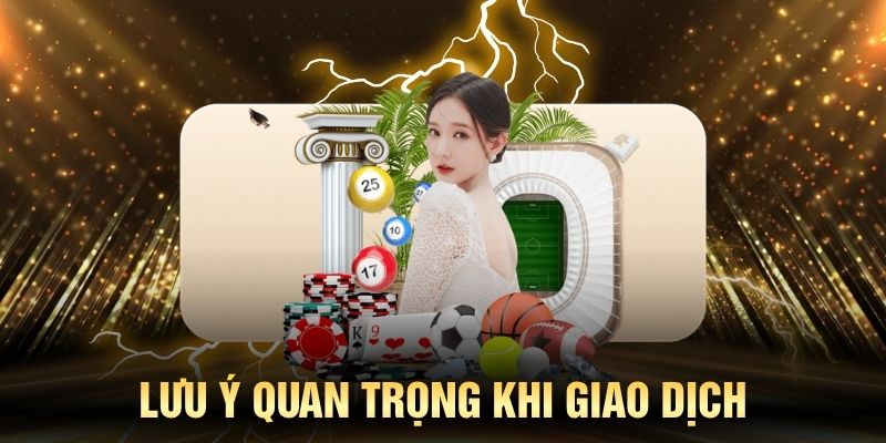 Những điểm cần lưu ý để đảm bảo an toàn khi thực hiện nổ hũ đổi thẻ tại đây
