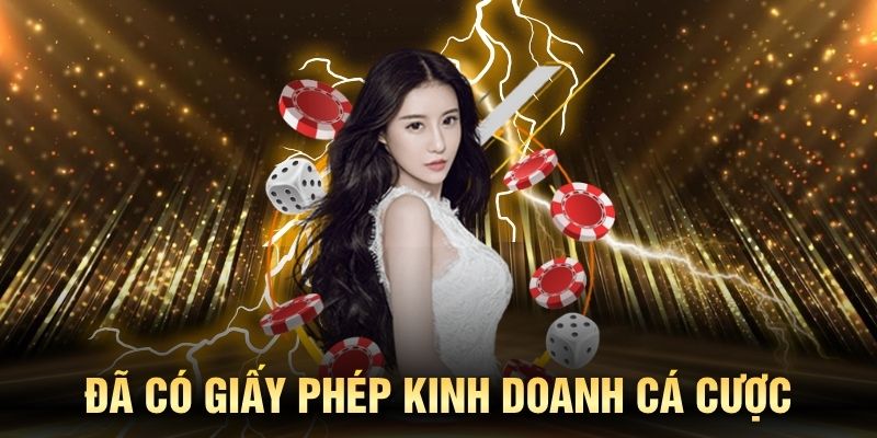 Nhà cái có rất nhiều giấy phép hoạt động uy tín trong ngành